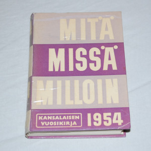 Mitä Missä Milloin 1954